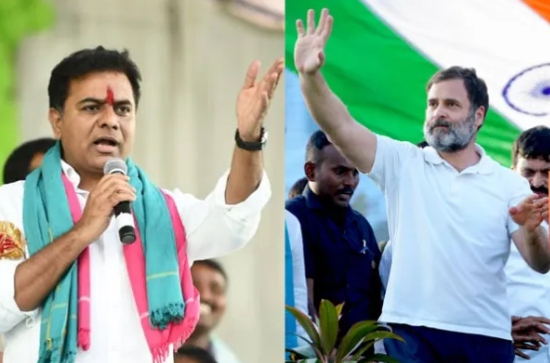 KTR should apologise to Rahul Gandhi