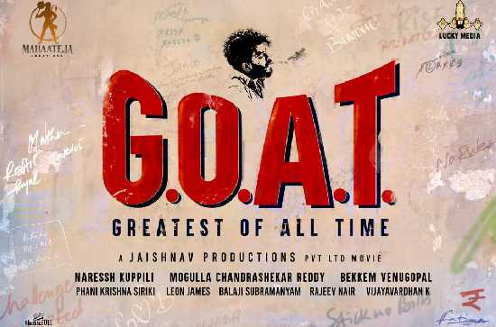 Sudigali Sudheer ‘s SS4 Titled As "G.O.A.T" - Greatest Of all those times