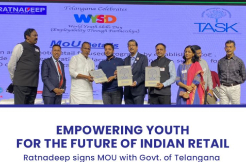 TS govt-Ratnadeep's MOU for retail aspirants