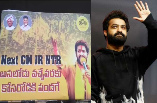 Jr NTR posters continue to trouble TDP
