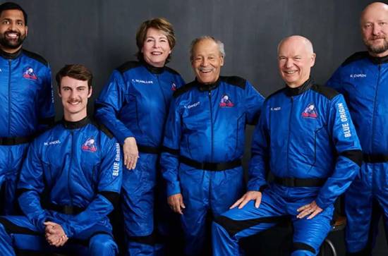 Andhra Man Creates History With Blue Origin Mission