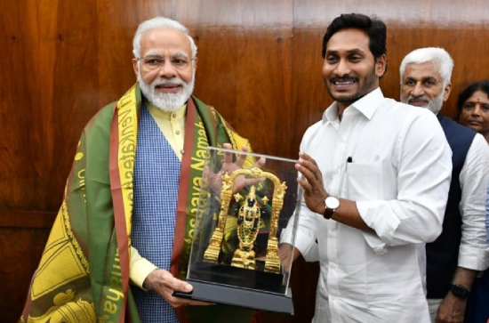 Jagan to fight Modi for special status