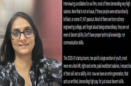 Viral Twitter post shames young Engineers with sky-high expectations