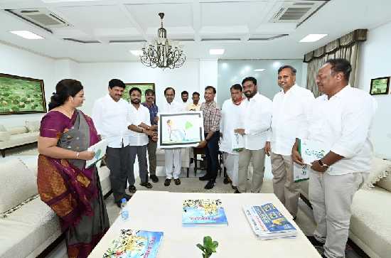 KCR releases Harithahasam, another step towards a green Telangana.
