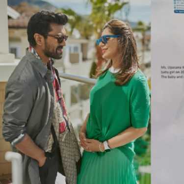 Ram Charan and Upasana become parents to a baby girl