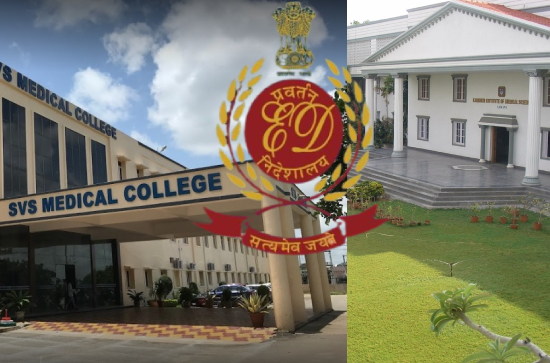 ED targets prominent medical groups in Telangana