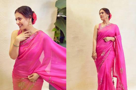 Glam Shot: Kajol rings in the 'Pandal magic'