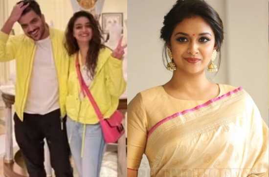 Keerthy Suresh's post makes Netizens confirm she has a boyfriend 