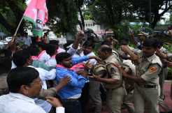 BRS vs BJP: Tension at Gunpark