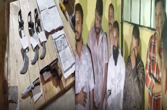 Armed with deadly weapons, gang attempts to grab land in Hyderabad 