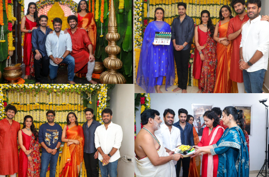 Ashok Galla's movie with Sithara Entertainments launched