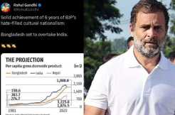 BJP supporters mock Rahul Gandhi as Bangladesh falls into trouble 