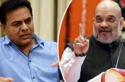 Surprise: KTR to meet Amit Shah