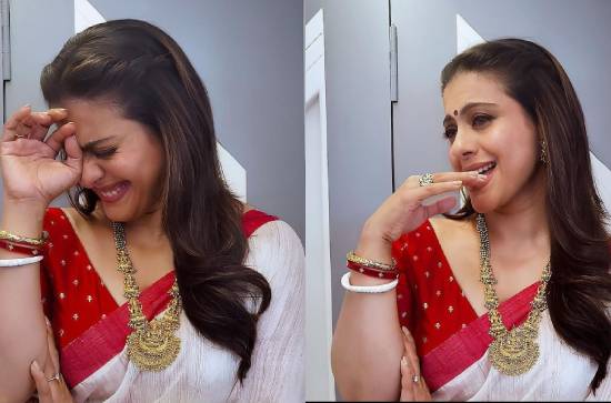 Glam Shot: Kajol Devgan is alluring in saree-clad poses 