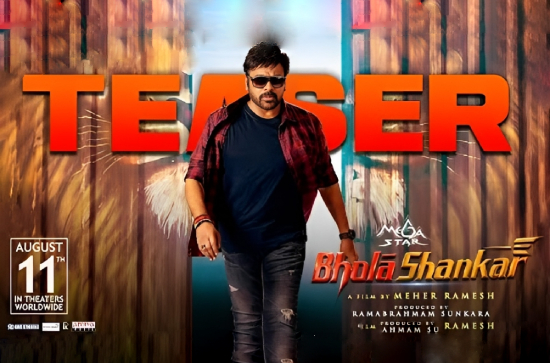 'Bholaa Shankar' teaser panned for being 'outdated'