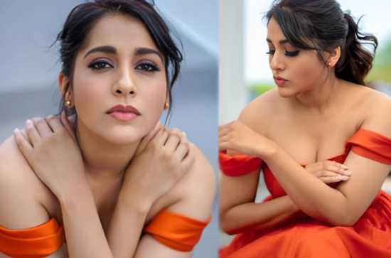 Glam Shot : Rashmi Gautam slays in a sizzling low neck red dress