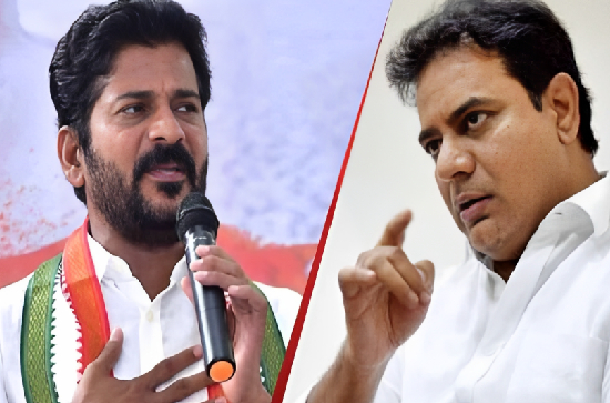 Revanth Reddy exposes KTR