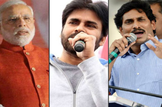 Pawan Kalyan complains about Jagan to Modi