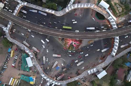 KTR inaugurates Uppal Skywalk Tower