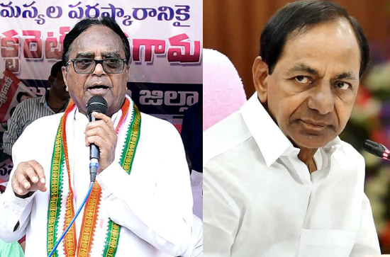 KCR lying on Kaleshwaram Lift Irrigation Scheme (KLIS)