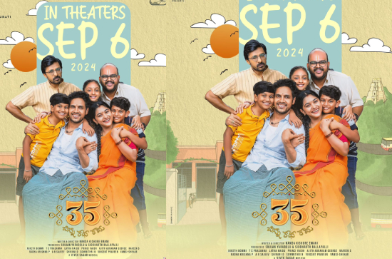 '35-Chinna Katha Kaadu': Release date is out!