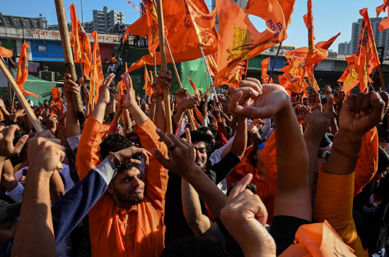 Hindutva wing says election results will be followed by street protests