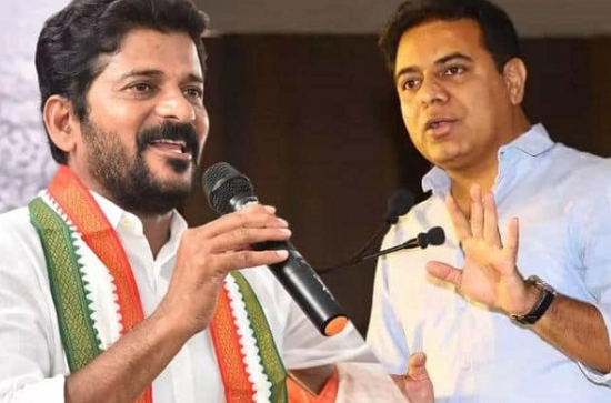 KTR takes on Nadda and Revanth Reddy