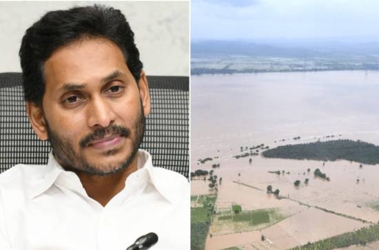 CM Jagan announces flood relief to victims