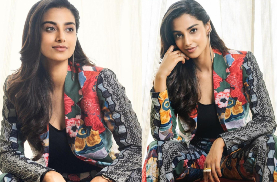 Glam Shot: Meenakshi Chaudhary in a suit