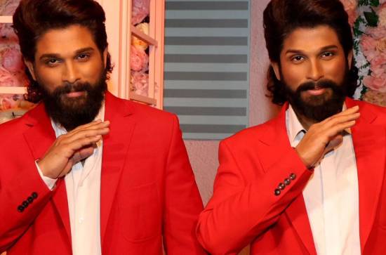 Allu Arjun is the first actor from South India to have wax statue at Madame Tussaud’s in Dubai.