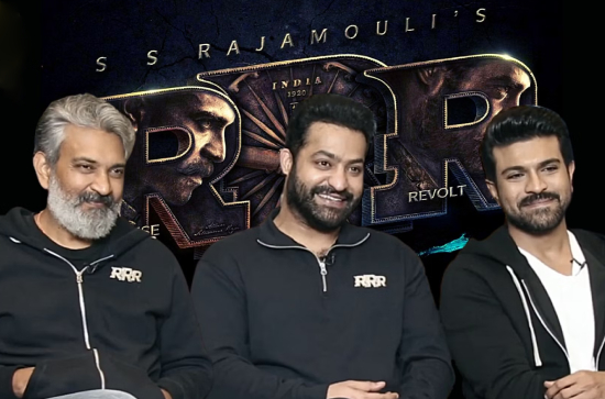 Rajamouli is proud of his 'RRR' heroes over the Academy invite 