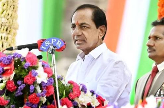 KCR banned from election campaigning for 48 hours by ECI 