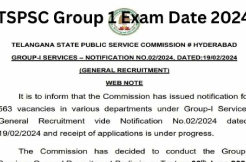 Here is the rescheduled date for Telangana Group 1 exam