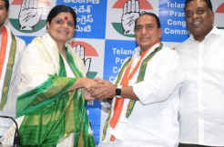 Former minister resigns BRS and joins Congress