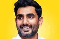 Where is Nara Lokesh?