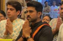 Ram Charan offers prayers at Shree Siddhivinayaka Temple in Mumbai - Deets inside