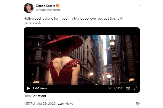 AI-generated 'movie' grabs millions of views!