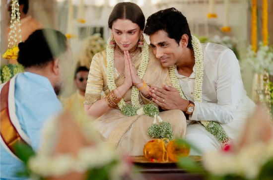 Aditi Rao Hydari, Siddharth get married 