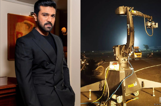 A first-of-its-kind camera used for Ram Charan's Game Changer